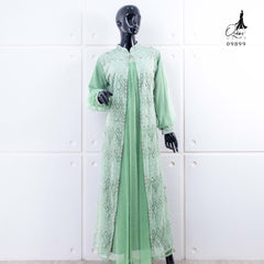 GAMIS OZIAS BROKAT FLORANCE 09899 LD 105 I Gamis Fashion Muslimah I Dress Home Nyaman Panjang