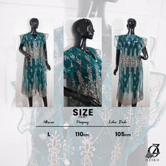 VEST OUTER OZIKO AIKO TILE 03229 LD 105 I Outer Kondangan Casual I Outer Fashion Remaja