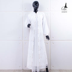 GAMIS OZIAS BROKAT FLORANCE 09899 LD 105 I Gamis Fashion Muslimah I Dress Home Nyaman Panjang