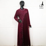 GAMIS OZIAS BROKAT INAYA HARUKA FIMELA 09883 Ld 80 95 105 120 140 I Gamis Dewasa Ibu Dan Anak I Gamis Wisuda Wanita I Gamis Kondangan Pesta I Gamis Bridesmaid I Pakaian Muslimah Cantik