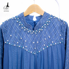 GAMIS OZIAS BROKAT 09904 LD 105 I Gamis Fashion Kondangan I Gamis Pesta Lamaran Muslim Nyaman