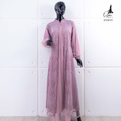 GAMIS OZIAS BROKAT FLORANCE 09899 LD 105 I Gamis Fashion Muslimah I Dress Home Nyaman Panjang