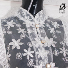 OUTER TILE OZIKO 03291 LD 105 I Gamis Kondangan Wanita I Gamis Fashion Casual