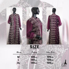 GAMIS OZIAS TILE NAMIRA 07132 LD 120 I Gamis Kondangan Wanita I Gamis Mewah Muslimah 2XL