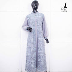 GAMIS OZIAS BROKAT FIMELA 09469 LD 105 120 140 I Fashion Muslimah Hijab I Gamis Kondangan Simpel Nyaman Panjang Santai Dress 2XL 4XL