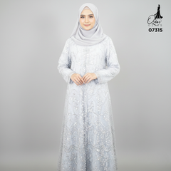 GAMIS OZIAS TILE 07315 LD 105 I Gamis Kondangan Wanita I Gamis Fashion Casual