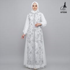 GAMIS OZIAS TILE 07330 LD 105 I Gamis Lebaran Casual I Gamis Fashion Remaja