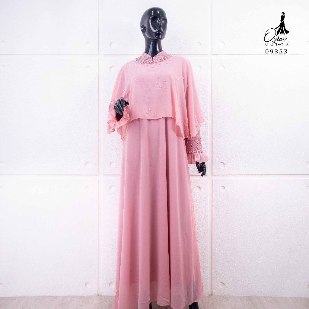 GAMIS OZIAS BROKAT 10 IN 1 09353 LD 105 I Gamis Super Mewah I Gamis kondangan