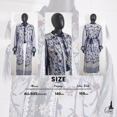 GAMIS OZIAS TILE 07229 LD 105 I Gamis Kondangan Wanita I Gamis Fashion Muslimah