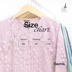 GAMIS OZIAS BROKAT GARDEN LACE 09830 LD 105 I Gamis Premium Simpel l Busana Muslimah Busui Friendly Nyaman Panjang Wanita Santai Mewah