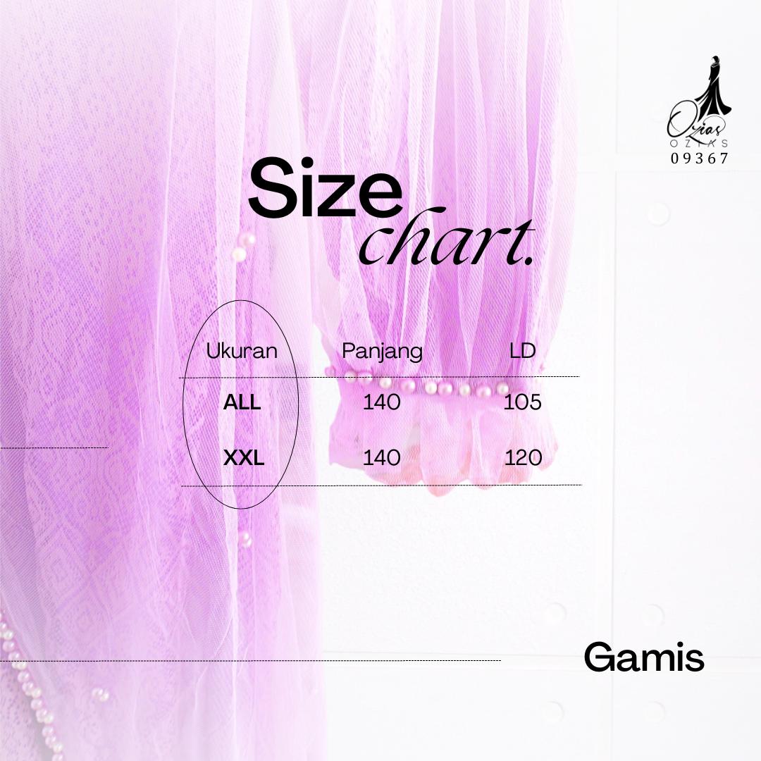 GAMIS OZIAS BROKAT FAMELLA 09367 LD 105 I Gamis Pesta Muslimah I Gamis Busui Friendly