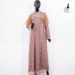 GAMIS OZIKO BROKAT PREMIUM LD 105 I Gamis Formal wanita I Fashion Muslimah Kondangan I 09911 09952 Nyaman Panjang Santai