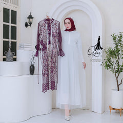GAMIS OZIAS TILE 07229 LD 105 I Gamis Kondangan Wanita I Gamis Fashion Muslimah