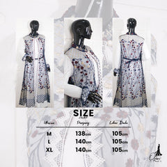 GAMIS OZIAS TILE 07221 LD 105 I Gamis Kondagan Wanita I Gamis Fashion Remaja