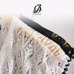 VEST OUTER OZIKO BROKAT 03112 LD 105 I Outer Kondangan Wanita I Cardigan Simpel Wanita Santai