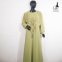 GAMIS OZIAS CERUTY 09592 LD 105 I Gamis Casual Remaja I Gamis Kondangan Wanita