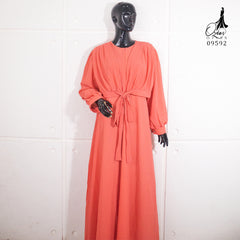 GAMIS OZIAS CERUTY 09592 LD 105 I Gamis Casual Remaja I Gamis Kondangan Wanita