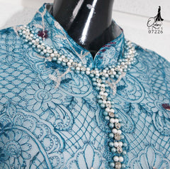 GAMIS OZIAS TILE 07226 LD 105 I Gamis Kondangan Wanita I Gamis Casual Wisuda