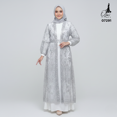 GAMIS OZIAS TILE 07291 LD 105 I Gamis Kondangan Wanita I Gamis Casuak Remaja