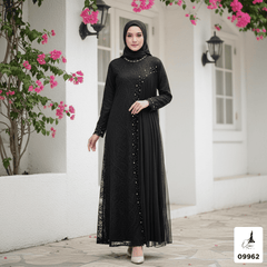 GAMIS INAYA AZURA OZIAS 09962 I Gamis Pesta Kondangan I Gamis wisuda Muslimah I Jumbo 5XL