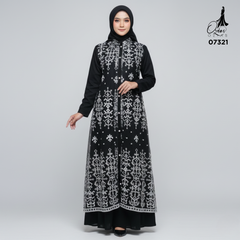 Ozias GAMIS OZIAS TILE 07321 LD 105 I Gamis Kondangan Wanita Fashion Casual Busui dengan Desain Elegan dan Nyaman