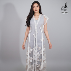 VEST OUTER OZIKO TILE 03301 LD 105 I Outer Kondangan Wanita I outer Fashion Muslimah