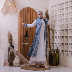 GAMIS OZIAS TILE 07225 LD 105 I Gamis Kondangan Wanita I Gamis Fashion Remaja