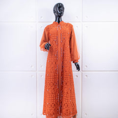 GAMIS OZIAS BROKAT FIMELA 09469 LD 105 120 140 I Fashion Muslimah Hijab I Gamis Kondangan Simpel Nyaman Panjang Santai Dress 2XL 4XL