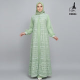 GAMIS OZIAS BROKAT FIMELA JUMBO 09884 LD 105 140 150 I Gamis Jumbo Muslimah I Gamis Formal I Jumbo 4XL 5XL