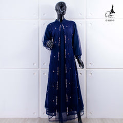 GAMIS OZIAS BROKAT FLORANCE 09899 LD 105 I Gamis Fashion Muslimah I Dress Home Nyaman Panjang