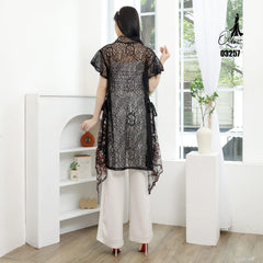 VEST OUTER TILE 03257 LD 105 I Outer Kondangan Wanita I Outer Fashion Casual