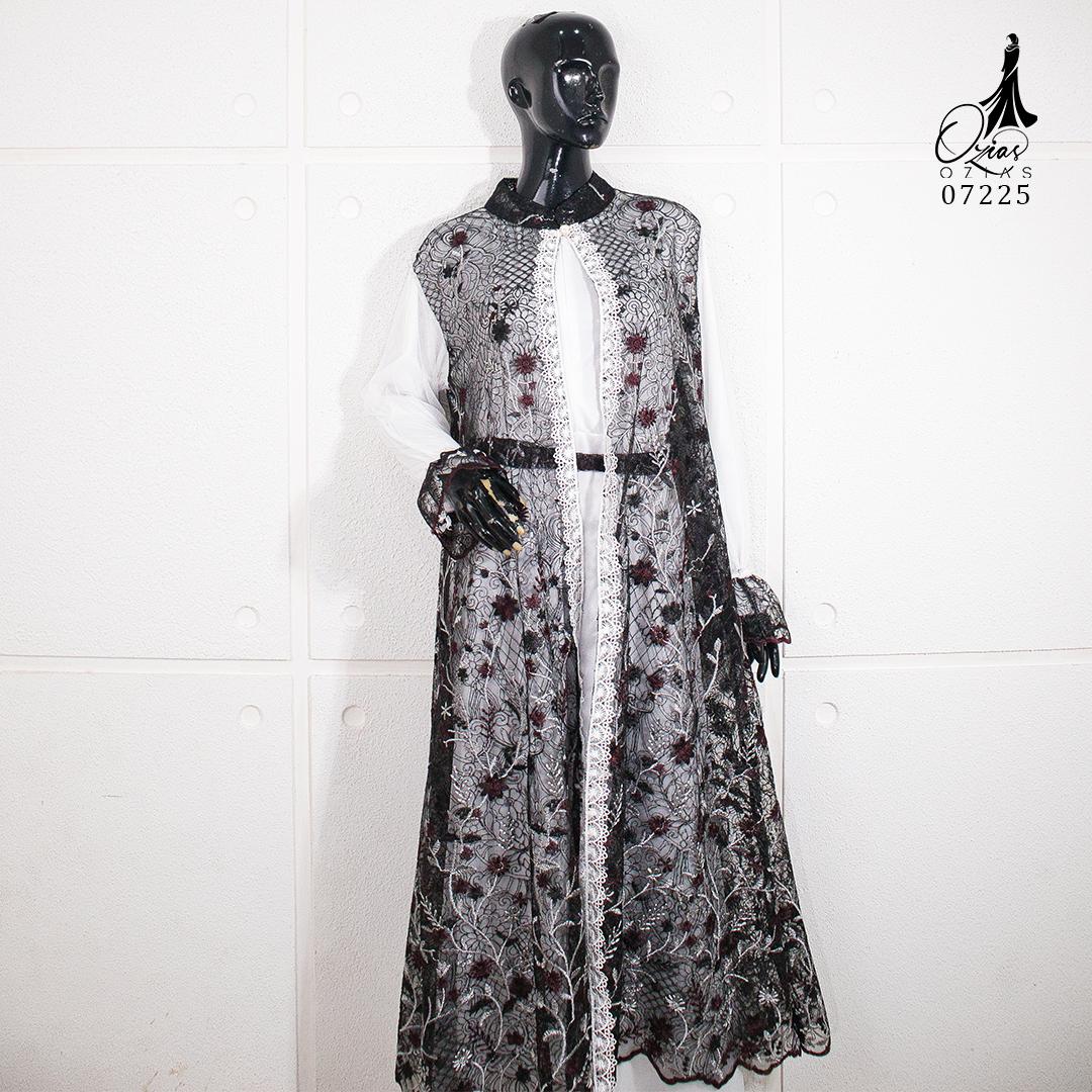 GAMIS OZIAS TILE 07225 LD 105 I Gamis Kondangan Wanita I Gamis Fashion Remaja