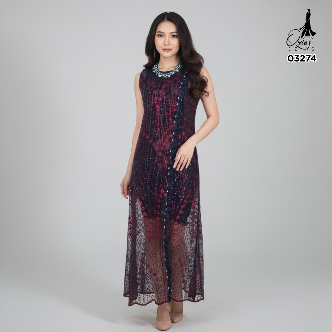 OZIKO VEST OUTER TILE HANA 03274 LD 105
