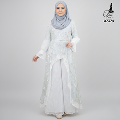 GAMIS OZIAS TILE 07374 LD 105 I Gamis Kondangan Wanita I Gamis Fashion Casual I Gamis Bini Orang