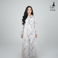 GAMIS OZIAS TILE 07346 LD 105 I Gamis Lebaran Casual I Gamis Remaja Kondangan