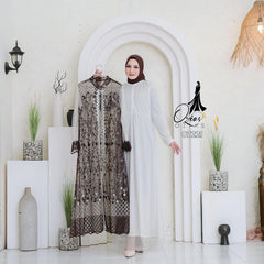 GAMIS OZIAS TILE 07221 LD 105 I Gamis Kondagan Wanita I Gamis Fashion Remaja