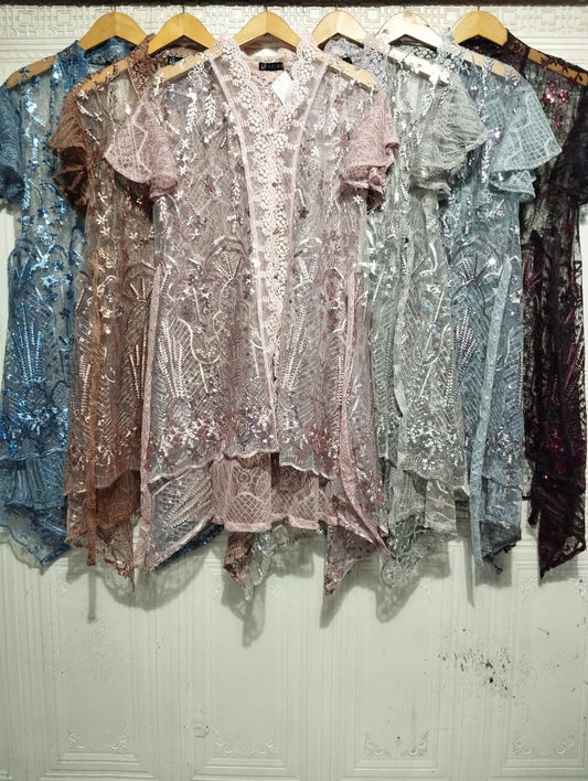 VEST OUTER TILE OZIKO 03461 LD 105 I Vest Kondangan Wanita I Vest Outer Casual