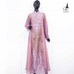 GAMIS OZIAS TILE PREMIUM 09409 LD 105 I Gamis Pesta Remaja I Gamis Wanita Muslimah Nyaman Panjang Fit Mewah Dress Lebaran