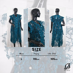 OUTER OZIKO TILE 03253 LD 105 I Outer Lepas Pasang I Outer Tile Bordir