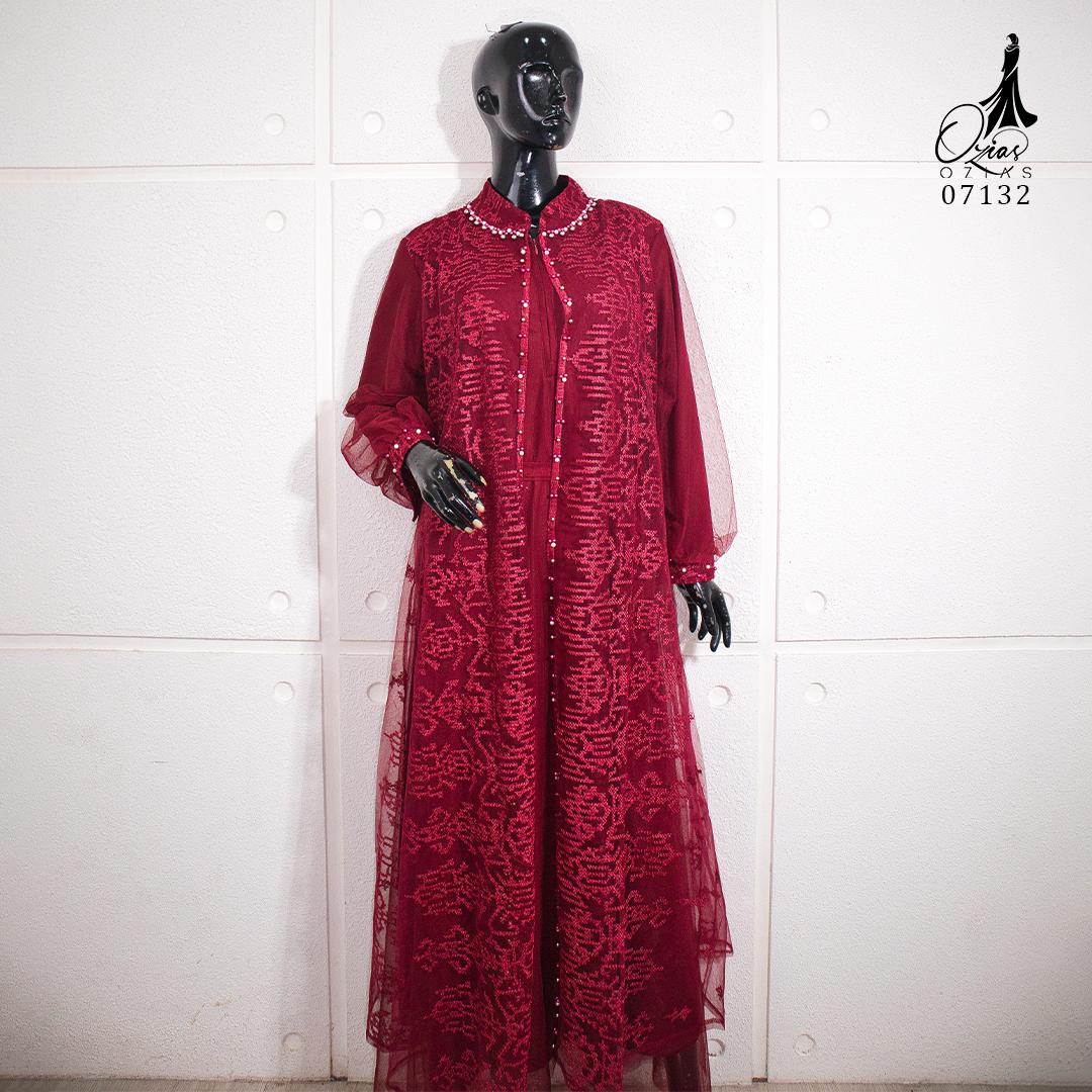 GAMIS OZIAS TILE NAMIRA 07132 LD 120 I Gamis Kondangan Wanita I Gamis Mewah Muslimah 2XL