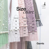 GAMIS OZIAS BROKAT INAYA HARUKA FIMELA 09883 Ld 80 95 105 120 140 I Gamis Dewasa Ibu Dan Anak I Gamis Wisuda Wanita I Gamis Kondangan Pesta I Gamis Bridesmaid I Pakaian Muslimah Cantik