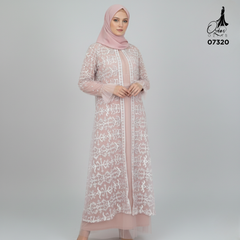 GAMIS OZIAS TILE 07320 LD 105 I Gamis Kondangan Wanita Lebaran I Gamis Fashion Casual Busui