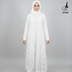 GAMIS OZIAS TILE 07312 LD 105 I Gamis Kondangan Wanita I Gamis Fashion Casual