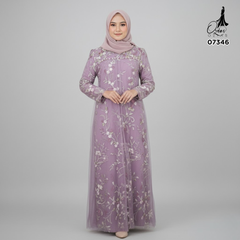 GAMIS OZIAS TILE 07346 LD 105 I Gamis Lebaran Casual I Gamis Remaja Kondangan