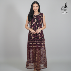 VEST OUTER TILE OZIKO 03281 LD 105 I Outer Kondagan Wanita I Outer Fashion Casual