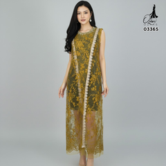 OUTER TILE HANA 03365 LD 105 120 I Outer Kondangan Mewah 2XL I Outer Casual Wanita