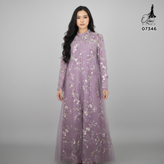 GAMIS OZIAS TILE 07346 LD 105 I Gamis Lebaran Casual I Gamis Remaja Kondangan