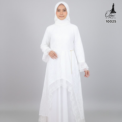 GAMIS OZIAS BROKAT ALYA 10025 LD 105 I Gamis Kondangan Wanita I Gamis Casual Lebaran I Ga mis Bini Orang