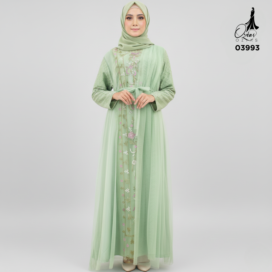GAMIS OZIAS TILE PREMIUM 03993 LD 105 I Gamis Fashion Muslimah I Gamis Kondangan Cantik Nyaman Panjang