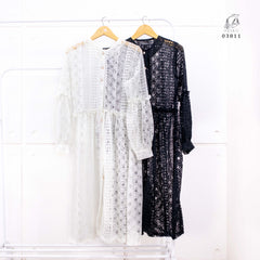 VEST OUTER OZIKO BROKAT BALIYA 03811 LD 105 I Outer Kondangan Brokat I Outer Fashion Remaja Muslim